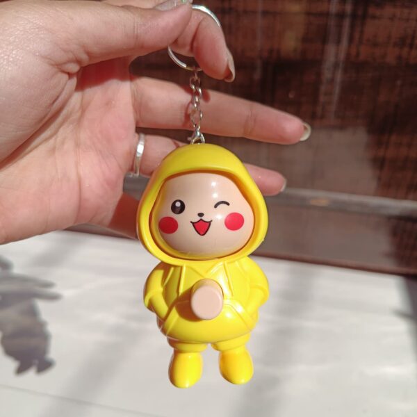 Cute Yellow Doll Keychain