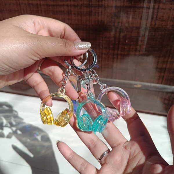 Mini Headphone Keychain