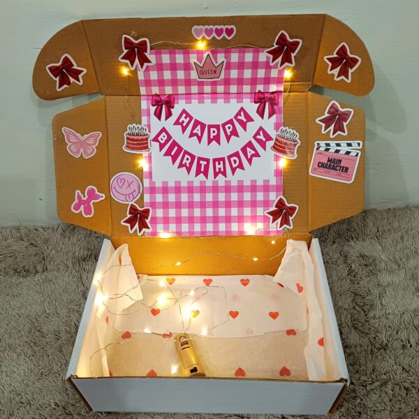 Birthday Glow Box (with Lights)