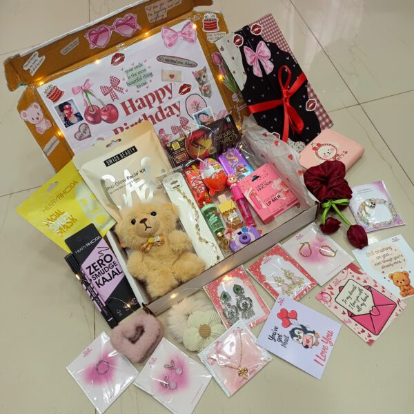 Blush Bunny Birthday Box