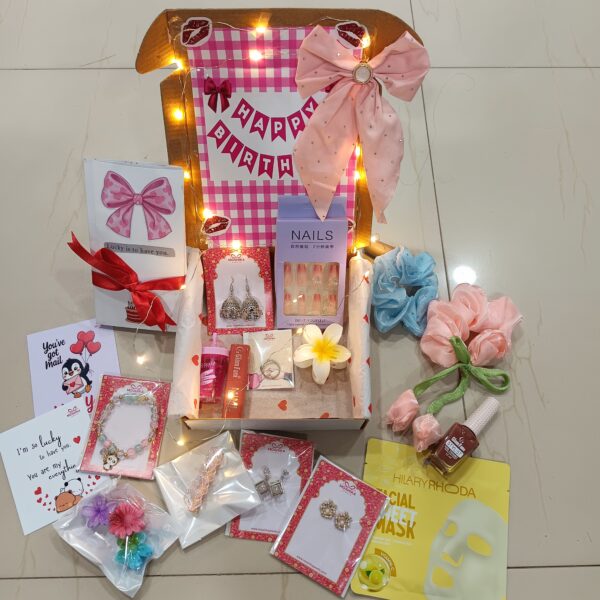 Rosy Glow Birthday Box