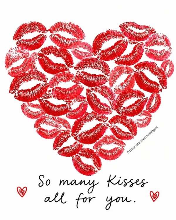 Kisses For You Card