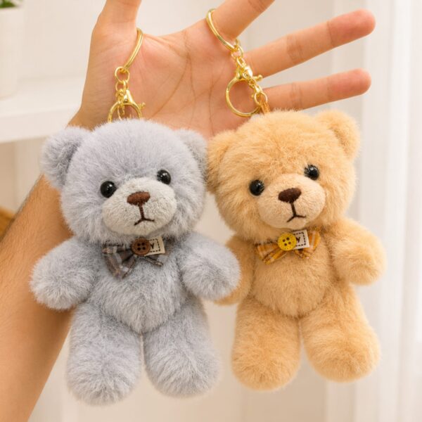Cute Plushie Teddy Keychain