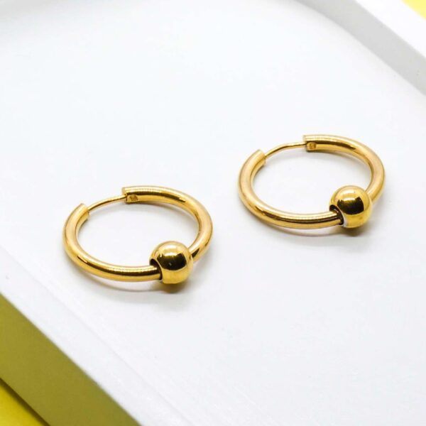 Anti-Tarnish Hoop Earrings