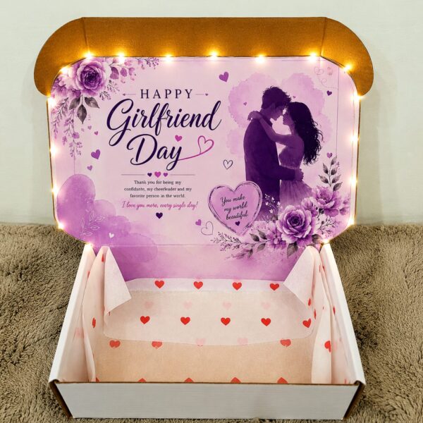 Girlfriend Day Gift Box (with Lights)